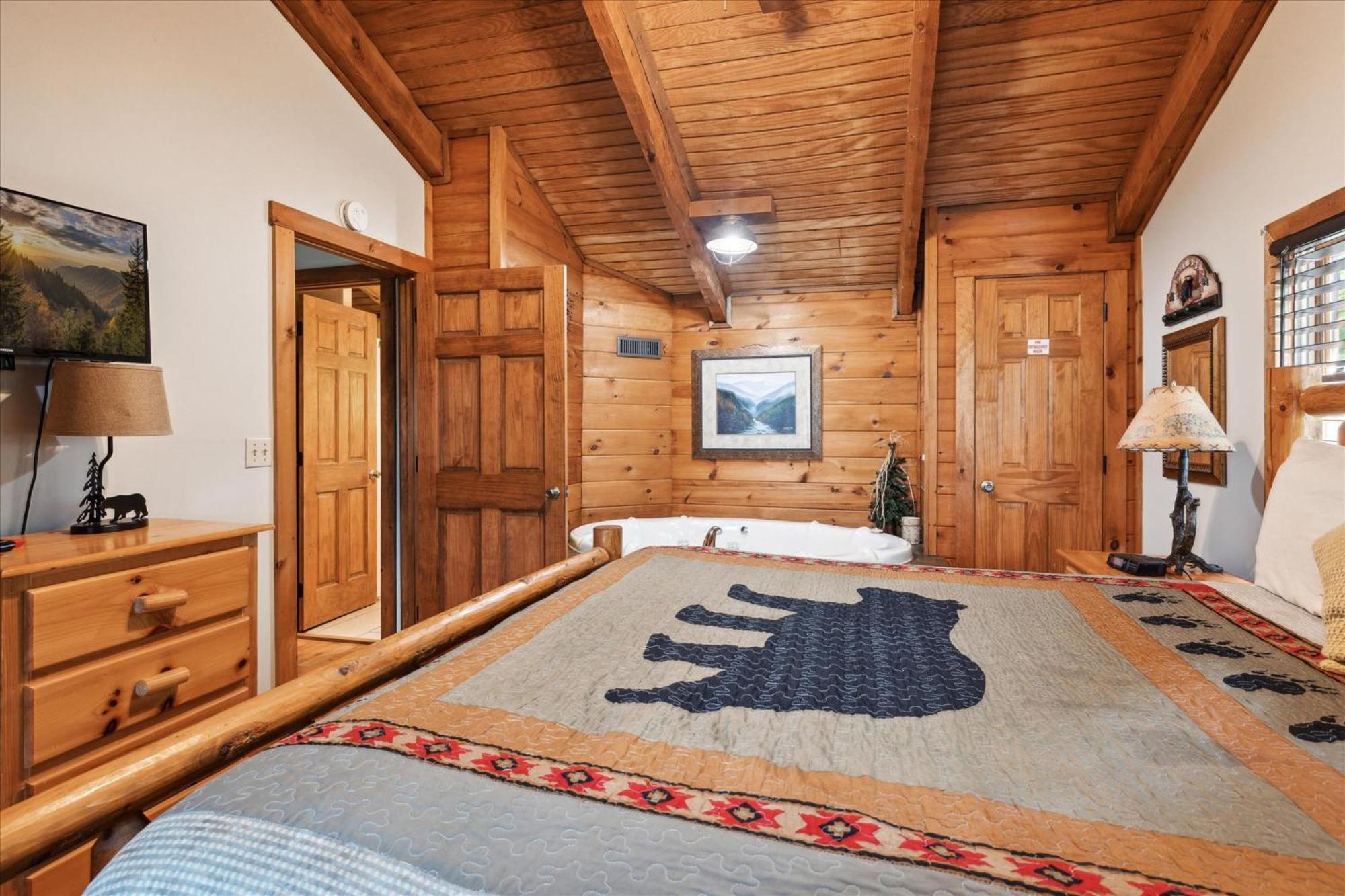 A Charming Cabin, Pool, Firepit, Hot Tub-Jacuzzi Gatlinburg Exteriör bild